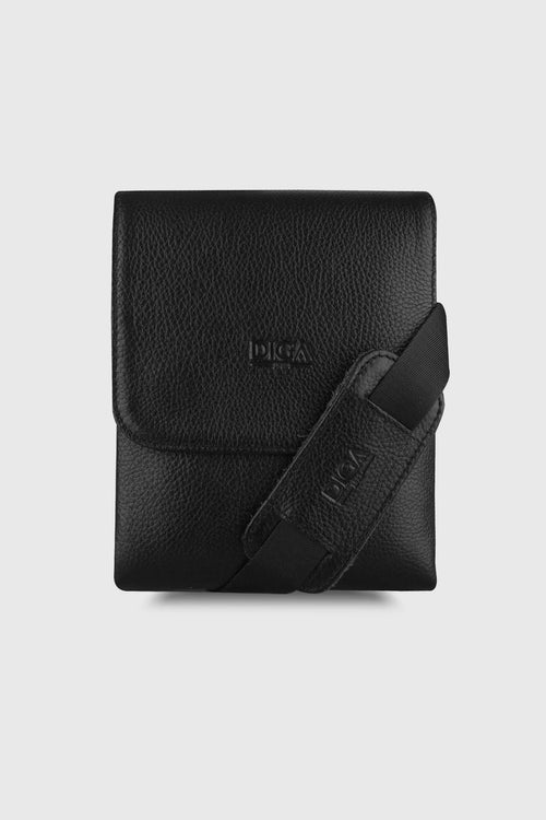 1797 Model Gerçek Deri Siyah Çanta