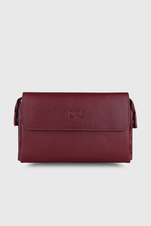 1835 Model Gerçek Deri Siyah El Portföy Çanta