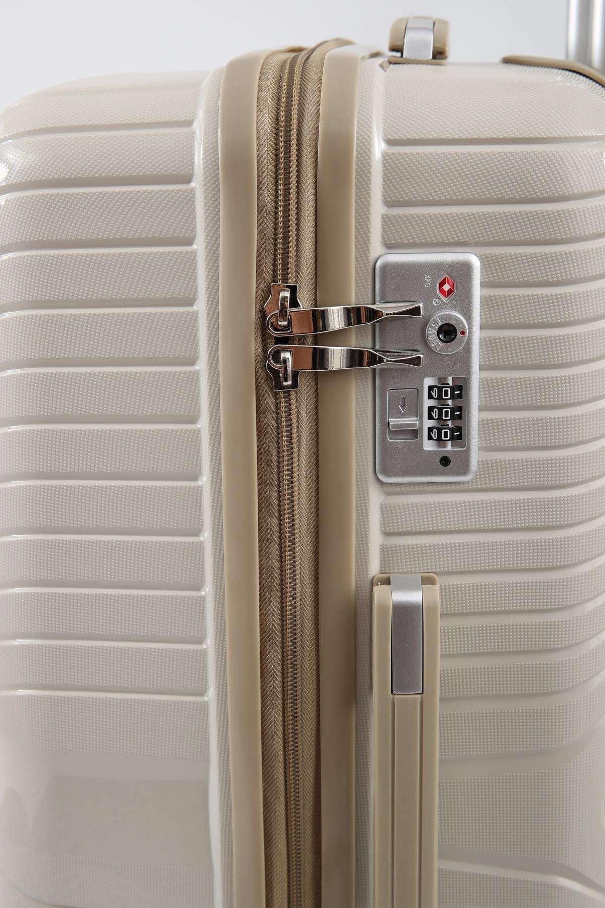 ÇÇS 5239 Polipropilen 3 Lü Valiz Seti