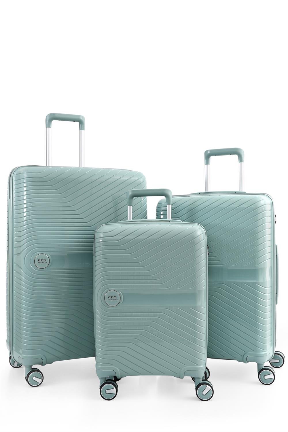 ÇÇS 5239 Polipropilen 3 Lü Valiz Seti