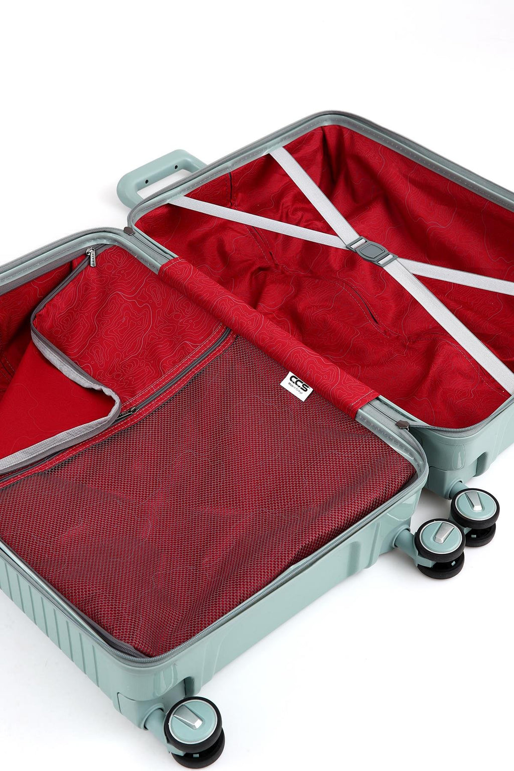 ÇÇS 5239 Polipropilen 3 Lü Valiz Seti