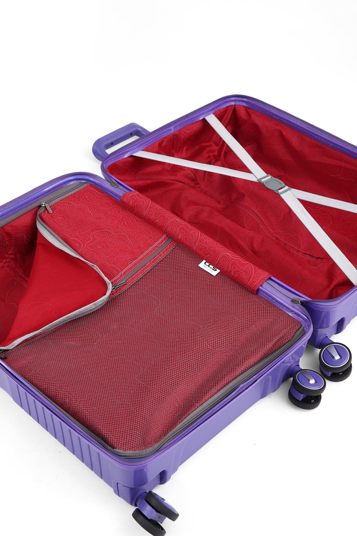 ÇÇS 5239 Polipropilen 3 Lü Valiz Seti