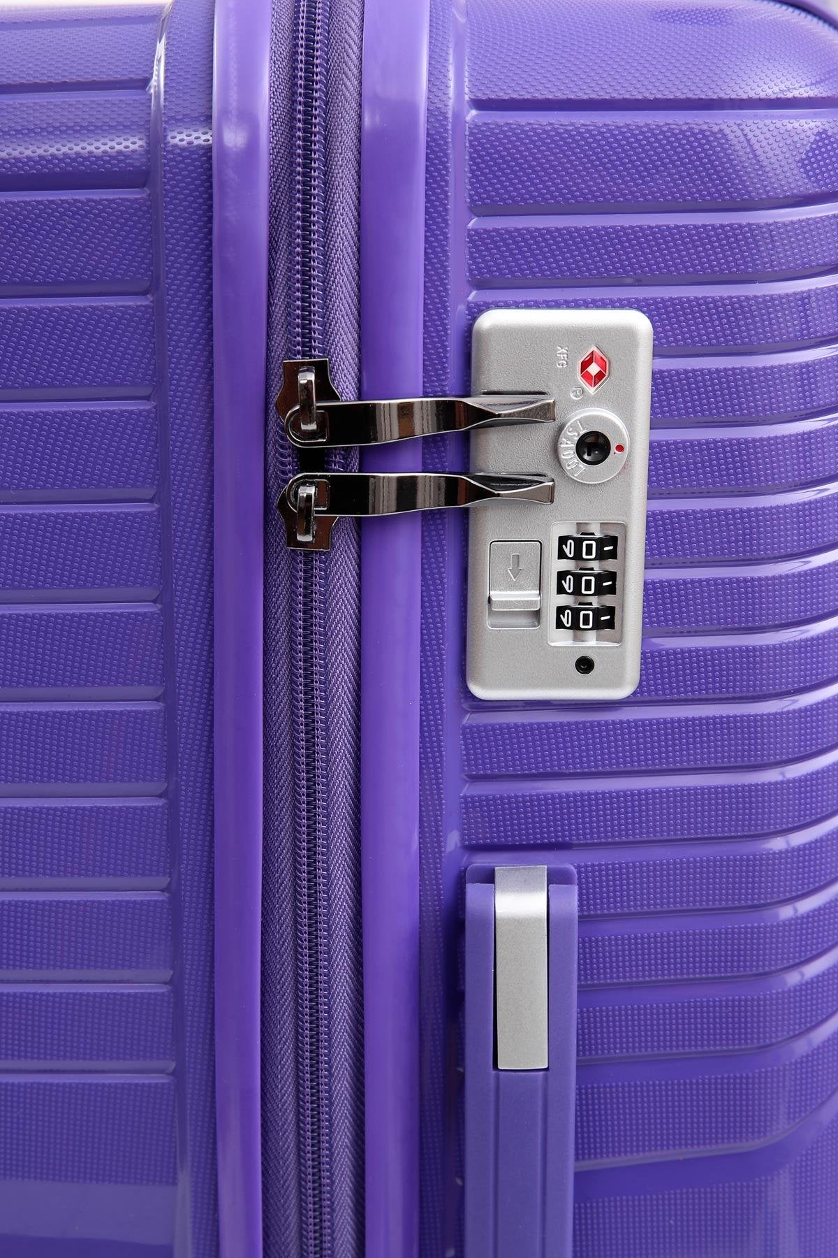 ÇÇS 5239 Polipropilen 3 Lü Valiz Seti