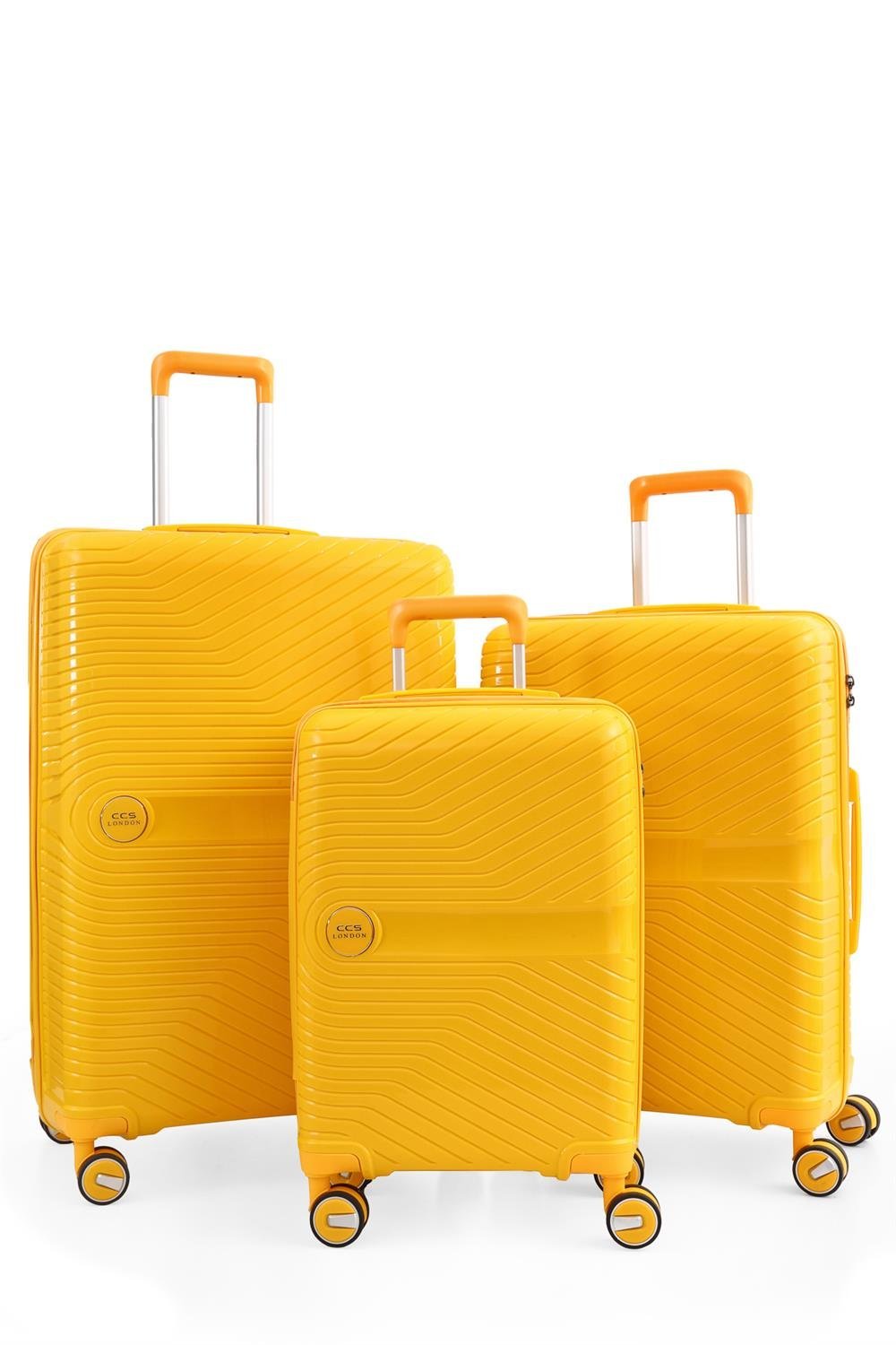 ÇÇS 5239 Polipropilen 3 Lü Valiz Seti