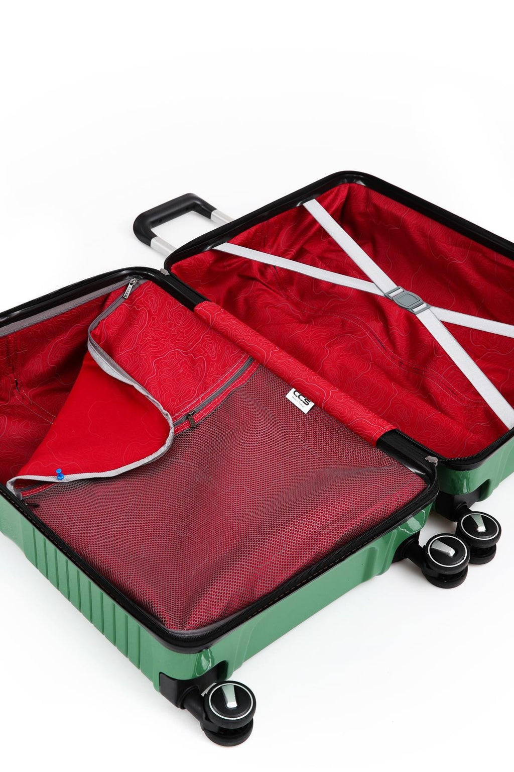 ÇÇS 5239 Polipropilen 3 Lü Valiz Seti